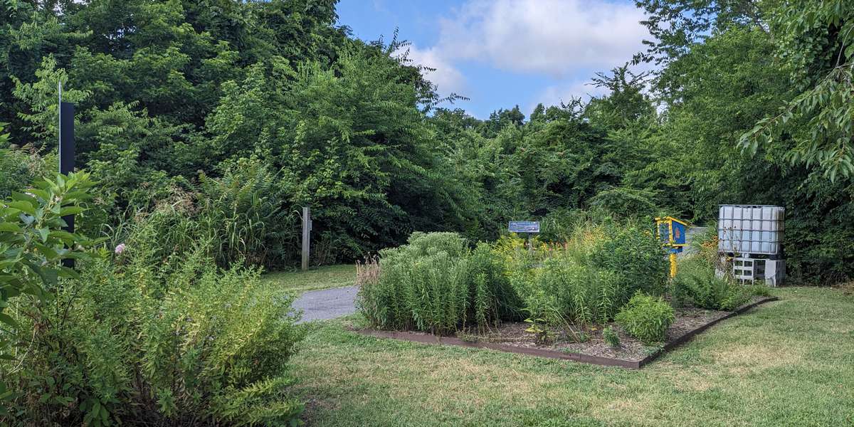 Petersburg Native Plant Garden Trailhead