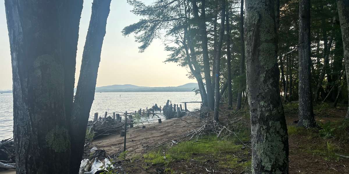 Sebago Lake State Park Beach Restoration Site 3